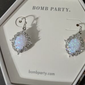 Bomb Party Fire Opal Earrings - Sass For Days